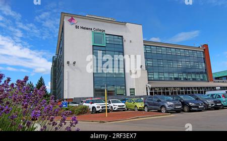 St Helens College buildings, Water St, Saint Helens, Merseyside, England, UK,  WA10 1PP Stock Photo