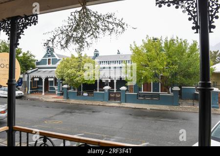 Montagu, South Africa - 28 January 2022: colonial house at Montagu on South Africa Stock Photo