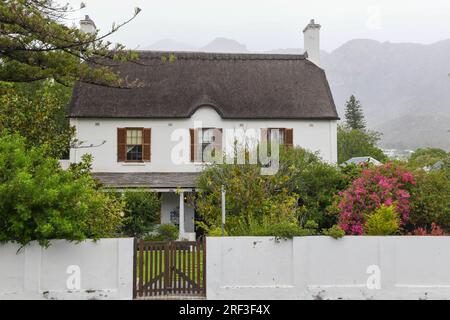 Montagu, South Africa - 28 January 2022: colonial house at Montagu on South Africa Stock Photo