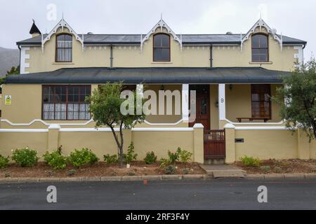 Montagu, South Africa - 28 January 2022: colonial house at Montagu on South Africa Stock Photo