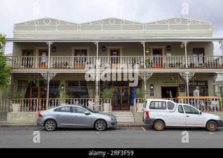 Montagu, South Africa - 28 January 2022: colonial house at Montagu on South Africa Stock Photo