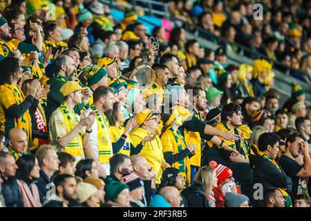 Brisbane, Queensland, Australia. 31st July, 2023. MELBOURNE, AUSTRALIA - JULY 31: Fans as Australia plays Canada at the FIFA Women's World Cup Australia & New Zealand 2023 at Melbourne Rectangular Stadium on July 31, 2023 (Credit Image: © Chris Putnam/ZUMA Press Wire) EDITORIAL USAGE ONLY! Not for Commercial USAGE! Stock Photo