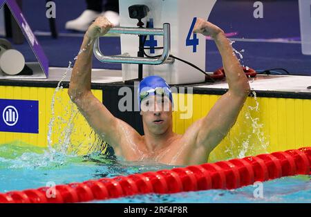 Alberto Amodeo during the Para Swimming World Series , Lignano ...