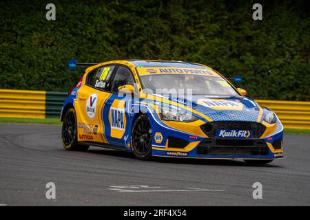 Darlington, UK. 30th July, 2023. Round 16 during the British Touring Car Championship at Croft Circuit, Darlington, UK on 30 July 2023. Photo by Chris Williams. Editorial use only, license required for commercial use. No use in betting, games or a single club/league/player publications. Credit: UK Sports Pics Ltd/Alamy Live News Stock Photo