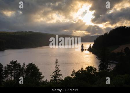 Lake Vyrnwy Mid Wales Stock Photo