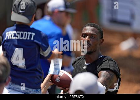 January 8, 2023 : Dallas Cowboys cornerback Nahshon Wright (25) lines up  during the game against the Washington Commanders in Landover, MD.  Photographer: Cory Royster (Credit Image: Â© Cory Royster/Cal Sport  Media/Sipa