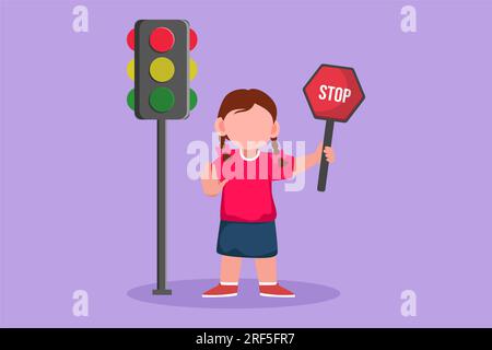 Traffic Rules PNG Transparent, Hand Drawn Traffic Rules Illustration  Creative Illustration Cartoon Illustration Traffic Light, Yellow Car, Happy  Child, Sidewalk PNG Image For Free Download
