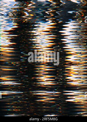Glass Window Interference Pattern Glass distortion glitch noise interference Stock Photo - Alamy