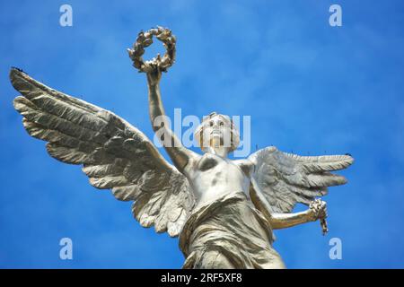 The Monument to Independence, also popularly known as El Ángel de la Independencia, in Mexico City Stock Photo