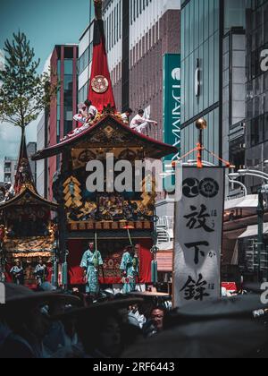 Gion Matsuri in Kyoto during July 2023 Stock Photo