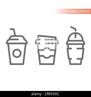 https://l450v.alamy.com/450v/2rf69xc/coffee-or-soda-to-go-disposable-cup-line-icons-paper-or-plastic-americano-latte-vector-icon-set-2rf69xc.jpg