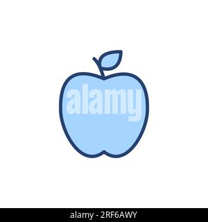 Apple icon vector. Apple sign and symbols for web design. Stock Vector