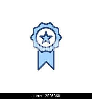 Badge icon vector. Awards icon vector. Achieve sign and symbols Stock Vector