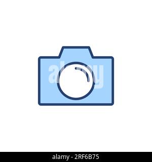 Camera icon vector. photo camera sign and symbol. photography icon. Stock Vector