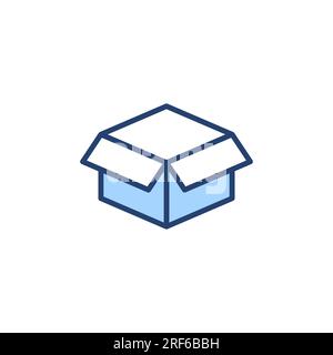 Box icon vector. box sign and symbol, parcel, package Stock Vector