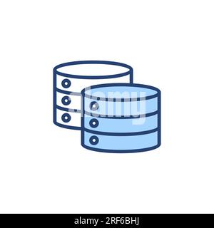 Database icon vector. database sign and symbol Stock Vector
