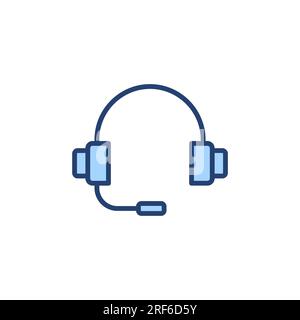 Headphone icon vector. Headvector sign and symbol Stock Vector