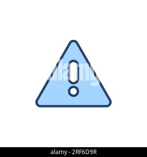 Exclamation danger icon vector. attention sign and symbol. attention sign Stock Vector