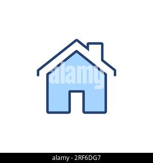 House icon vector. Home sign and symbol Stock Vector