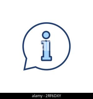 Information sign icon vector. about us sign and symbol. question mark icon Stock Vector