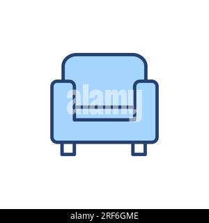 Sofa icon vector. sofa sign and symbol. furniture icon Stock Vector