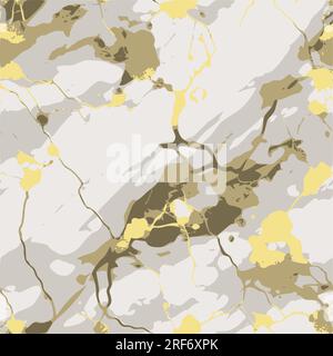 Abstract marble gold background. Stock Vector