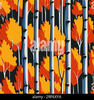 Seamless watercolor floral pattern - blush flowers elements, green leaves branches on dark black background; for wrappers, wallpapers, postcards, gree Stock Vector