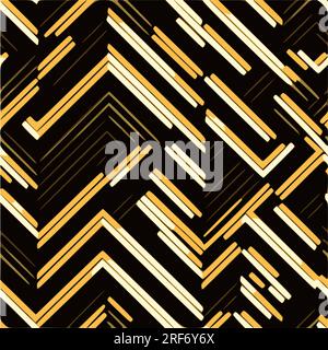 Geometric Seamless Patterns. Stock Vector