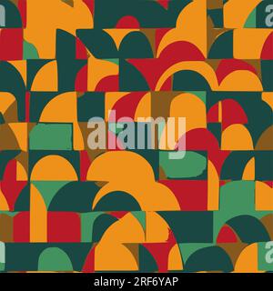 Geometric Seamless Patterns. Stock Vector
