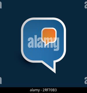 Speech Bubbles - Talk About It Stock Vector