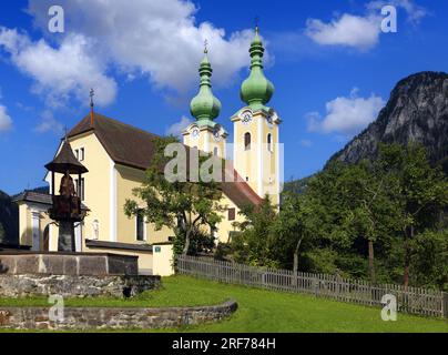 Wallfahrtskirche in Radmer an der Stube, Steiermark, Österreich, Stock Photo