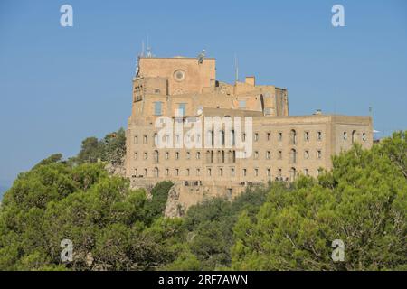 Klosteranlage Santuario de San Salvador, Mallorca, Spanien Stock Photo