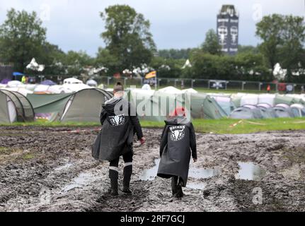 Wacken, Germany. 01st Aug, 2023. White underpants with the
