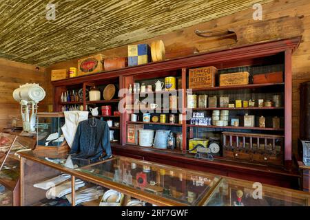 Old Shell Store The Shell Store, interior shot Old Trail Town, Cody, Wyoming, United ...