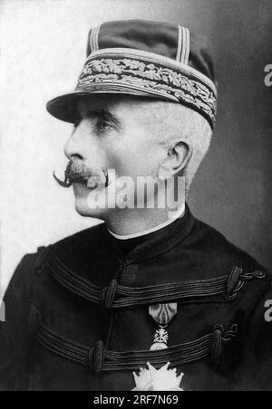 Portrait du marquis Gaston Alexandre Auguste de Galliffet (1830-1909), General de l'Armee Francaise. Stock Photo