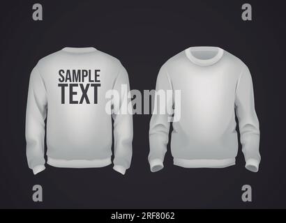 Sweatshirt template outlet