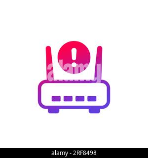 Internet connection error, speed wireless signal set. Tiny people using ...