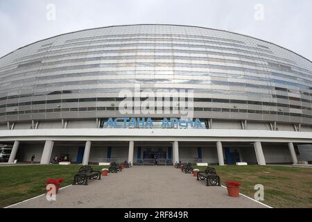 General view of Astana Arena in Astana, capital city of Kazakhstan on August 1, 2023. Photo: Goran Stanzl/PIXSELL Credit: Pixsell/Alamy Live News Stock Photo