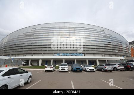 General view of Astana Arena in Astana, capital city of Kazakhstan on August 1, 2023. Photo: Goran Stanzl/PIXSELL Credit: Pixsell/Alamy Live News Stock Photo