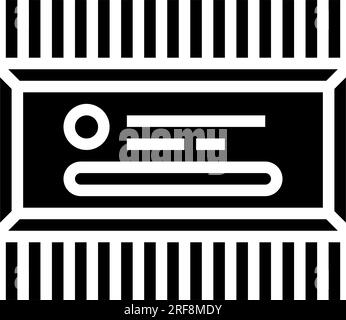 Microcontroller black glyph icon Stock Vector Image & Art - Alamy