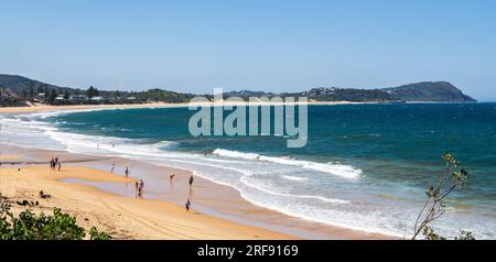 North Terrigal Beach on a summers day Central Coast NSW Auastralia 1 Stock Photo