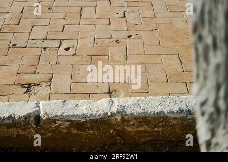 texture background from the pavement Stock Photo