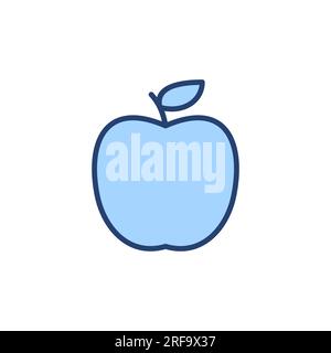 Apple icon vector. Apple sign and symbols for web design. Stock Vector