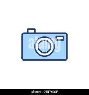 Camera icon vector. photo camera sign and symbol. photography icon. Stock Vector