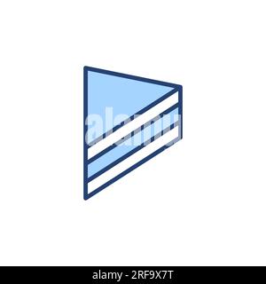 Cake icon vector. Cake sign and symbol. Birthday cake icon Stock Vector