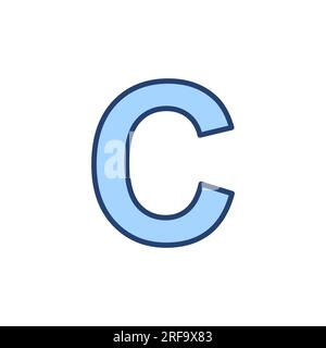 Copyright icon vector. copyright sign and symbol Stock Vector
