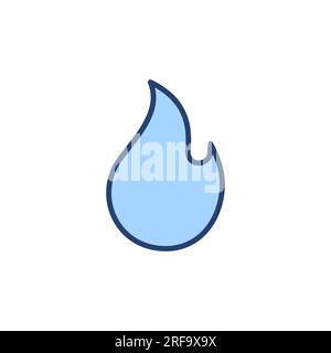 Fire icon vector. fire sign and symbol Stock Vector