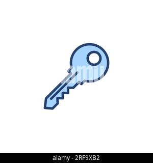 Key icon vector. Key sign and symbol. Stock Vector