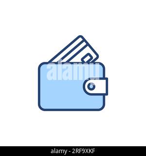 Wallet icon vector. wallet sign and symbol Stock Vector