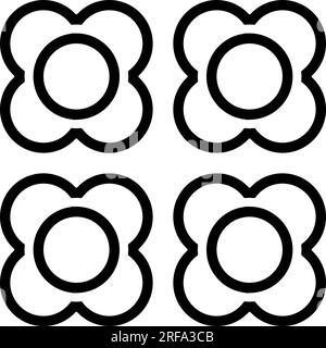 stitch markers embroidery hobby line icon vector illustration Stock ...